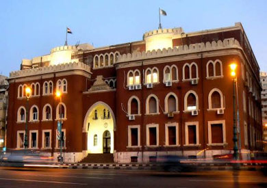 مبنى جامعة الاسكندرية ارشيفية